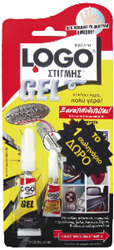 Εικόνα της Logo Κόλλα Gel Στιγμής Μικρού Μεγέθους 2τμχ 2gr+1gr Δώρο