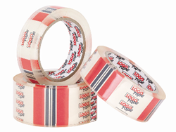 Εικόνα της Logo Ταινία Συσκευασίας Διάφανη 25Χ66 Συσκευασία 12 Τεμάχια