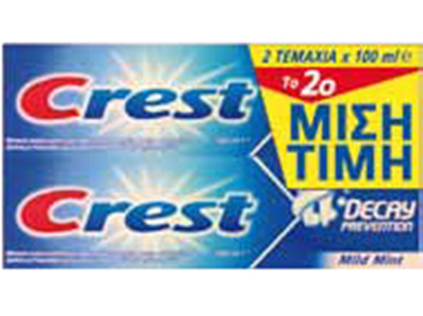 Εικόνα από Crest Κατά της Tερηδόνας 100ml+100ml