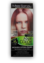Εικόνα της Miss Sandy Hair Color Cream 7/73 Ξανθό Μελί 60ml