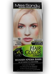 Εικόνα της Miss Sandy Hair Color Cream  10/0 Κατάξανθο 60ml