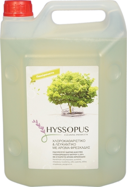 Εικόνα από Hyssopus Παχύρεστο Χλωροκαθαριστικό Με Άρωμα Φρεσκάδας 4L