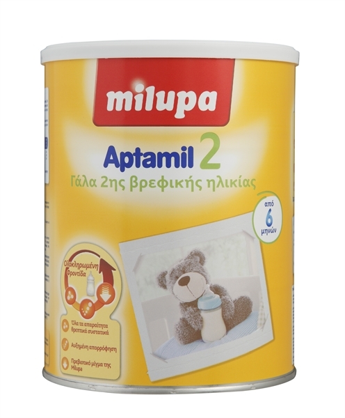 Εικόνα από Milupa Aptamil 2 Βρεφικό Γάλα Από 6 Μηνών 800gr