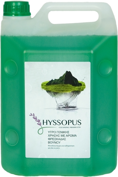 Εικόνα από Hyssopus Υγρό Γενικής Χρήσης Με Άρωμα Φρεσκάδας Βουνού 4L