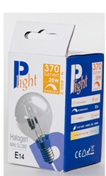 Εικόνα της Plight Halogen Λάμπα Eco Σφαιρικό E14/28W