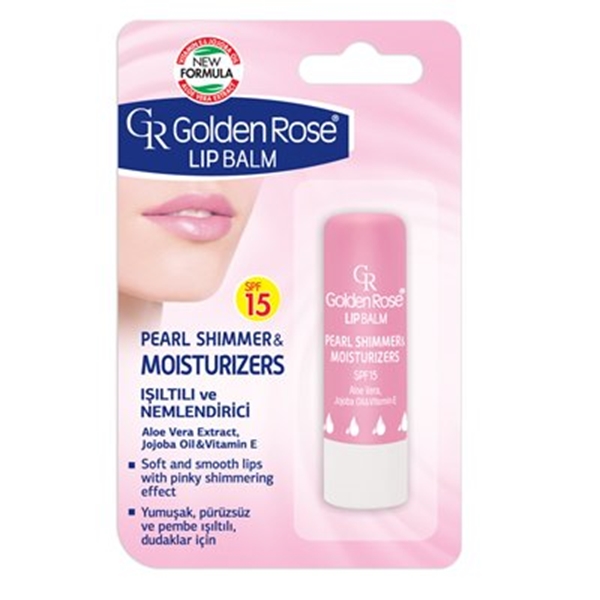 Εικόνα από Golden Rose Lip Balm Pearl Shimmer Moisturizers Με Spf15 4.6gr
