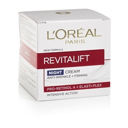 Εικόνα της L'Oreal Revitalift Anti-Wrinkle Firming Classic Night Intensive Action Cream 50ml 35+