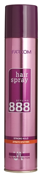 Εικόνα από Farcom Hair Spray 888 Extra Strong Oily Hair 400ml