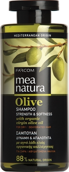 Εικόνα από Farcom Mea Natura Olive Σαμπουάν Δύναμη & Απαλότητα 300ml