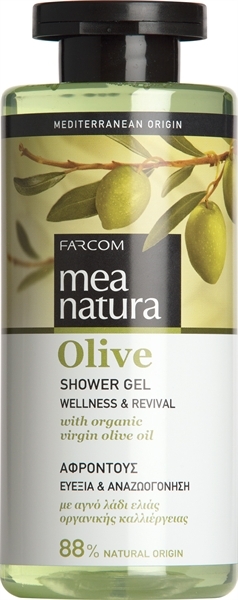 Εικόνα από Farcom Mea Natura Olive Αφροντούς Ευεξία & Αναζωογόνηση 300ml