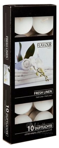 Εικόνα από Αρωματικά Ρεσώ Flavour 10 Τεμαχίων Fresh Linen