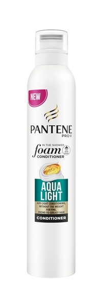 Εικόνα από Pantene Aqua Light Foam Conditioner για Ενυδάτωση για Όλους τους Τύπους Μαλλιών 180ml