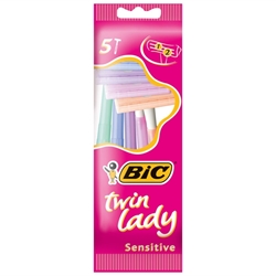 Εικόνα της Bic Twin Lady Sensitive 5 Τεμ