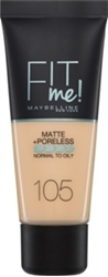 Εικόνα της Maybelline Fit Me Matte & Poreless Foundation 105 Natural Ivory 30ml