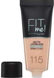 Εικόνα της Maybelline Fit Me Matte & Poreless Foundation 115 Ivory 30ml