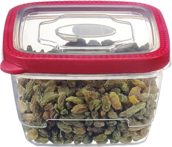 Εικόνα από Happy House Πλαστικό Σκευος Τετράγωνο Με Βαλβίδα 1160ml