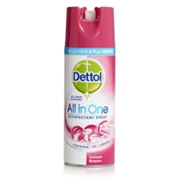 Εικόνα από Dettol Καθαριστικό Επιφανειών Γενικής Χρήσης All In One Απολυμαντικό σε Spray Orchard Blossom 400ml