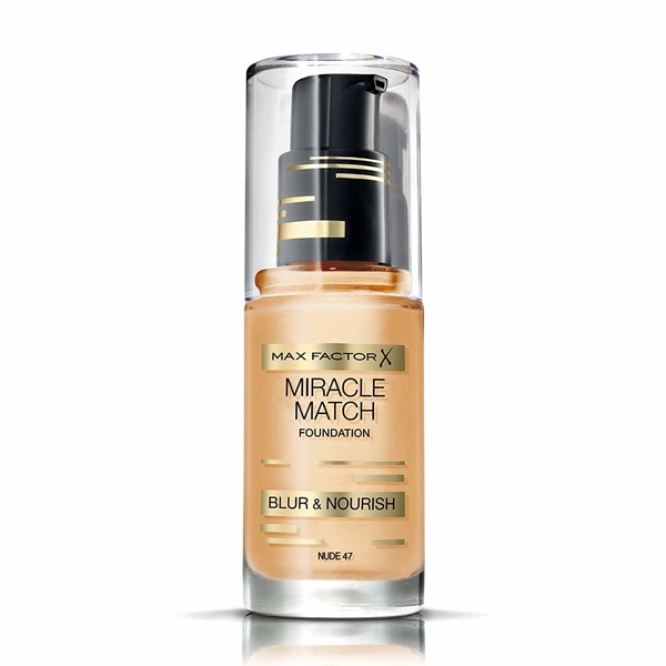 Εικόνα από Max Factor Miracle Match Foundation Blur & Nourish 47 nude (30ml)