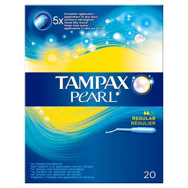 Εικόνα από Tampax pearl regular 20 τεμαχίων