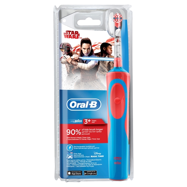 Εικόνα από Oral-B Ηλεκτρική Οδοντόβουρτσα Stages Power Star Wars για 3+χρονών