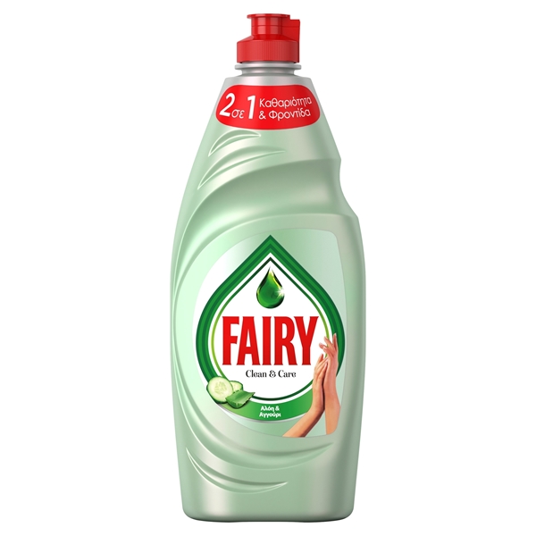 Εικόνα από Fairy Πιάτων Χεριού Clean & Care Aλόη & Aγγούρι 654ml