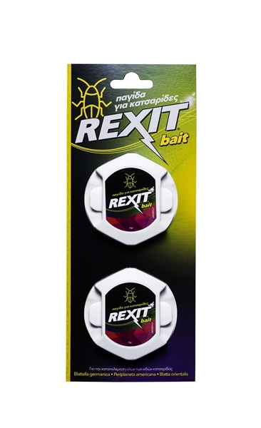 Εικόνα από Rexit Bait 2x4 gr για κατσαρίδες Δάφνη Agrotrade