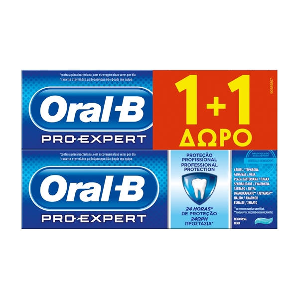 Εικόνα από Oral-B Oδοντόκρεμα Pro Expert Prof.Protect 75ml 1+1 Δώρο