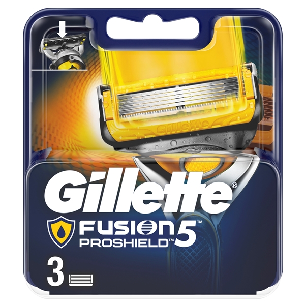 Εικόνα από Gillette Aνταλλακτικά Fusion Proshield Blister 3 Tεμαχίων