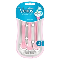Εικόνα της Gillette Woman Ξυραφάκι Venus Sensitive Blister 3 Tεμαχίων