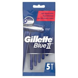 Εικόνα της Gillette Blue II Ξυραφάκια Μιας Χρήσης 5τμχ
