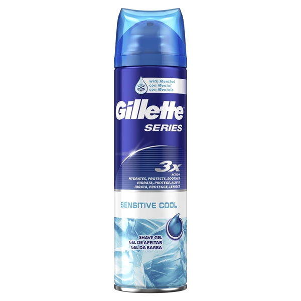 Εικόνα από Gillette Gel Ξυρίσματος Series Sensitive Cool 200ml