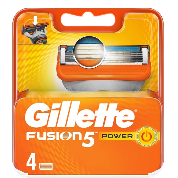 Εικόνα από Gillette Aνταλλακτικά Fusion Power Blister 4 Tεμαχίων