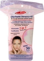 Εικόνα της Vapa Cotton Pads Τετράγωνοι 50Τεμ.Maxi 2in1