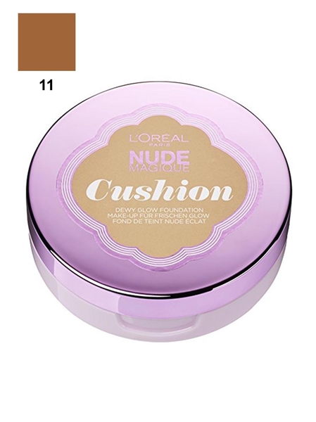 Εικόνα από L'Oreal Nude Magique Cushion Foundation 11 Golden Amber 14.6gr
