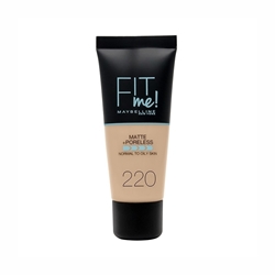 Εικόνα της Maybelline Fit Me Matte & Poreless Foundation 220 Natural Beige 30ml