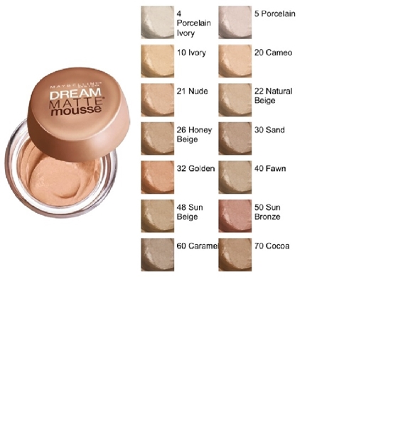 Εικόνα από Maybelline Dream Matte Mousse Spf15 48 Sun Beige 18ml