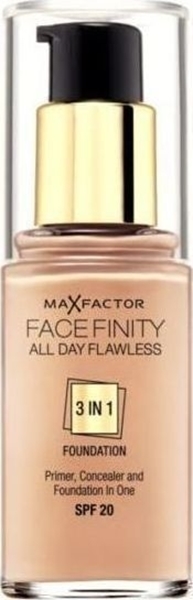 Εικόνα από Max Factor Facefinity All Day Flawless 3 In 1 Foundation Spf20 55 Beige 30ml