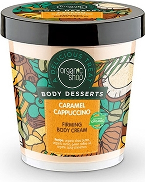 Εικόνα από Natura Siberica Organic Shop Body Desserts Caramel Cappuccino Firming Body Cream 450ml
