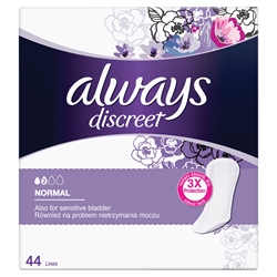 Εικόνα της Always Discreet Normal For Sensitive Bladder 44τμχ