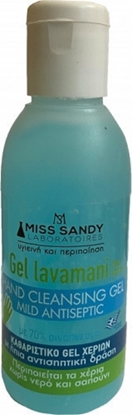 Εικόνα από Miss Sandy 70ο Καθαρισμού Χεριών Τζελ 85ml Με Ήπια Αντισηπτική Δράση