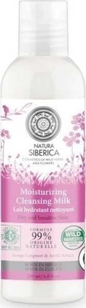 Εικόνα από Natura Siberica Moisturizing Cleansing Milk for Dry/Sensitive Skin 200ml