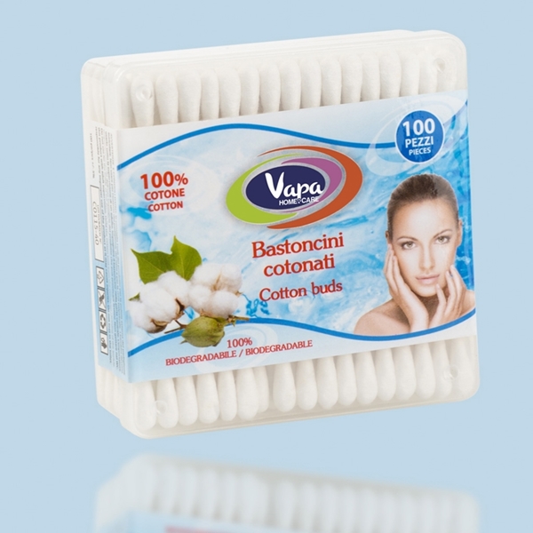 Εικόνα από Vapa Cotton Μπατονέτα 100τεμ.