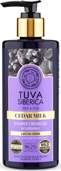 Εικόνα από Natura Siberica Tuva Siberica Wild Pure Nourishing Shower Cream-Gel Cedar Milk 300ml