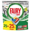 Εικόνα από Fairy Caps Platinum Plus Πλυντηρίου Πιάτων Λεμόνι 25τεμ.+25τεμ Δώρο