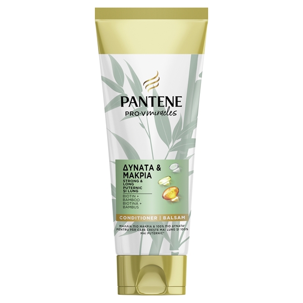 Εικόνα από Pantene Pro V Miracles Strong & Long Leave In Conditioner για Θρέψη για Όλους τους Τύπους Μαλλιών 200ml