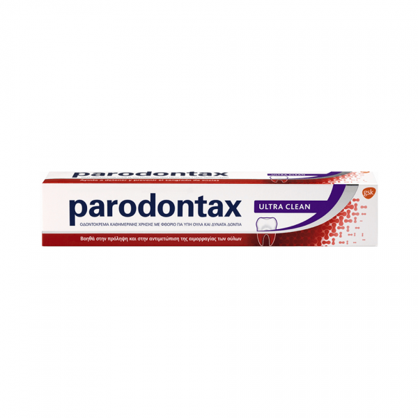 Εικόνα από Parodontax Fluoride Ultra Clean Οδοντόκρεμα κατά της Ουλίτιδας 75ml