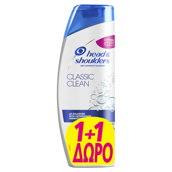 Εικόνα από Head & Shoulders Σαμπουάν Kαθαριότητα / Control 360ml+360ml Δώρο