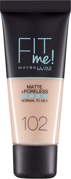 Εικόνα από Maybelline Fit Me Matte & Poreless Foundation 102 Fair Ivory 30ml