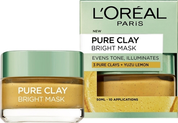 Εικόνα από L'Oreal Paris Pure Clay Bright Mask 50ml