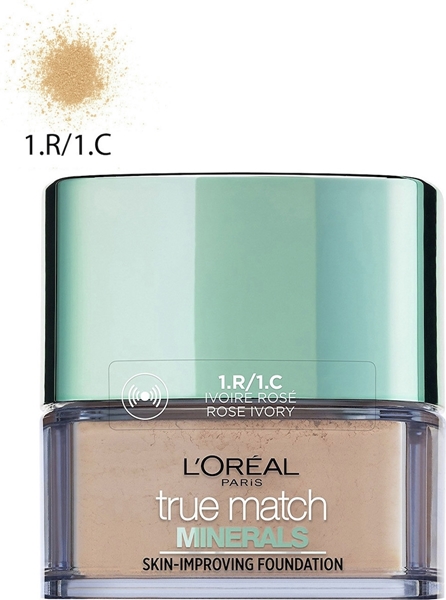 Εικόνα από L'Oreal Paris True Match Minerals Powder Foundation 1.R/1.C Rose Ivory 10gr